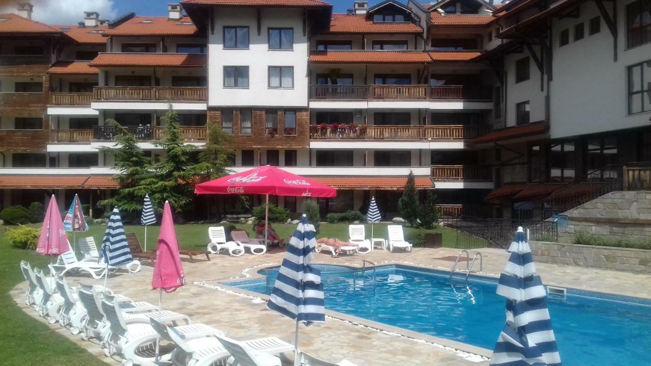 Apartman U Kompleksu Royal Towers Bansko Exteriör bild