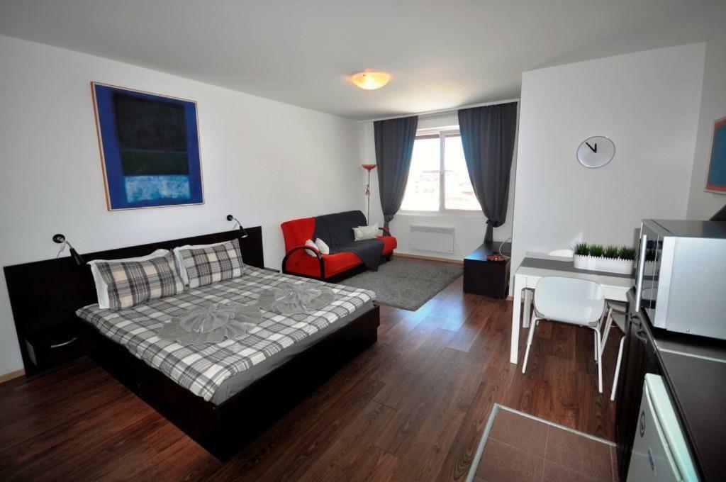 Apartman U Kompleksu Royal Towers Bansko Exteriör bild