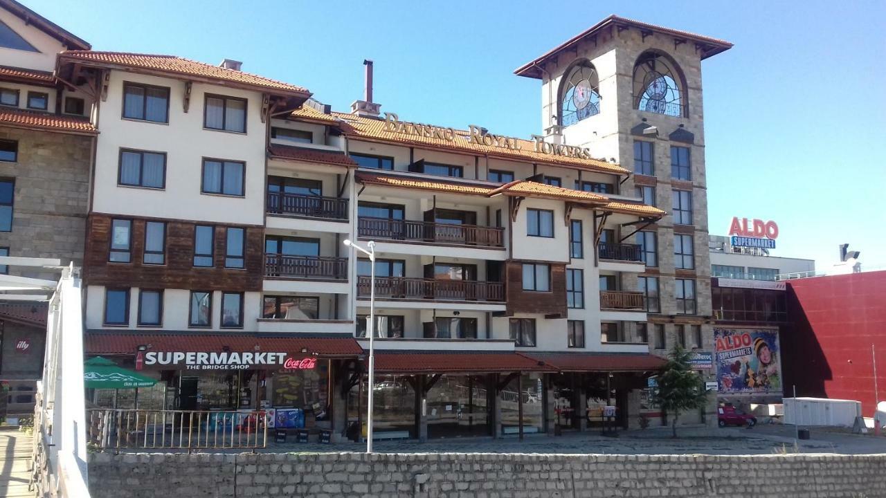 Apartman U Kompleksu Royal Towers Bansko Exteriör bild